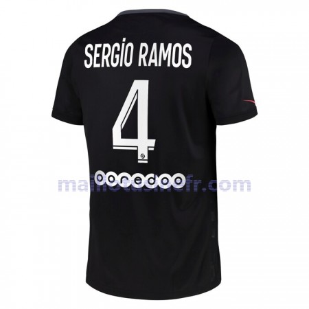 Maillot de Foot Paris Saint-Germain Sergio Ramos 4 Troisième 2021-22